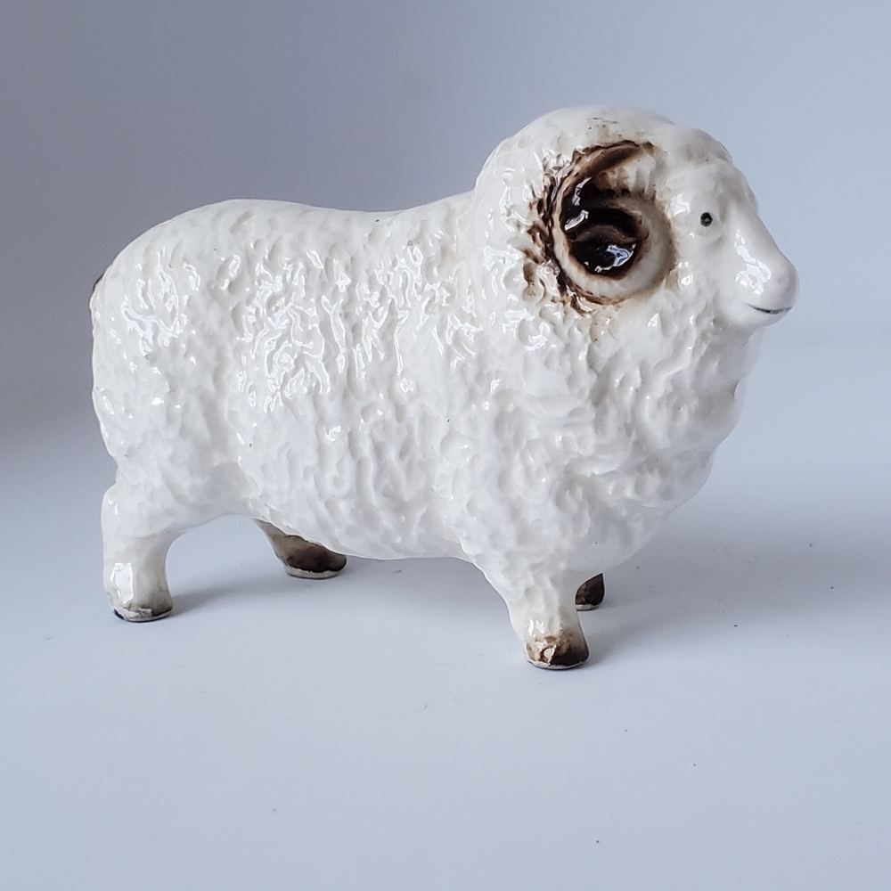 Vintage Ram Figurine Very Fine Delicate Beautiful Great Condition!